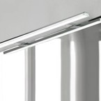Sapho PANDORA LED világítás tükörhöz, 15 W, 230 V, 1270lm, IP44, 808x15x112 mm, króm