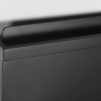 Sapho ELMIS elektromos radiátor, 400x800x55 mm, 120 W, matt fekete (EB430)