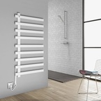 Sapho ELCOR elektromos törölközőszárító radiátor, 480x920x50 mm, 128 W, matt fehér (EB450)