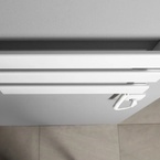 Aqualine ELVIS elektromos radiátor, 457x342x55 mm, 50 W, fehér (EB480)