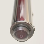 Sapho PASADOR elektromos álló fürdőköpeny, törölköző szárító radiátor, 150x1500x90 mm, 30 W, matt fekete (ER175BV)