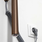 Sapho PASADOR elektromos törölköző szárító radiátor, 150x1500 mm, 30 W, matt réz (ER175PG)