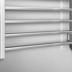 Sapho ESKINADO elektromos törölközőszárító radiátor, 600x1500 mm, 130 W, polírozott inox (ER450V)