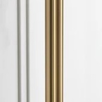 Sapho PAPINADO elektromos törölköző szárító radiátor, 109x1200 mm, 40 W, matt arany (ER740GB)