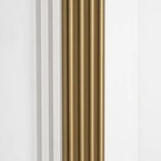 Sapho PAPINADO elektromos törölköző szárító radiátor, 263x1200 mm, 85 W, matt arany (ER750GB)