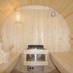 Sanotechnik TROMSÖ XL szaunahordó, hatszemélyes (F50220)