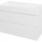 FILENA mosdótartó szekrény, 82x51,5x43cm, fehér (FID1285B)