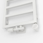 Sapho GIANLUCA fürdőszobai radiátor, 400x1590 mm, 509 W, matt fehér (GL159)
