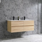 Sanotechnik CORBO 120 függesztett alsóbútor szett, faerezetű (HT10120)