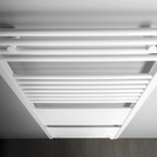 Aqualine DIRECT fürdőszobai radiátor, egyenes, 750x1320 mm, 996 W, fehér (ILR37T)