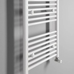 Aqualine DIRECT fürdőszobai radiátor, egyenes, 500x640 mm, 360 W, fehér (ILR65T)