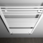 Aqualine DIRECT fürdőszobai radiátor, egyenes, 450x960 mm, 447 W, fehér (ILR94T)