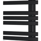 Sapho SILVANA fürdőszobai radiátor, 500x1236 mm, 561 W, matt fekete (IR154B)