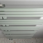 Sapho SILVANA fürdőszobai radiátor, 600x1500 mm, 771 W, matt zöld (IR156V)