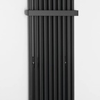 Sapho FEDE fürdőszobai radiátor, 490x1500 mm, 1071 W, matt fekete (IR193)