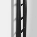 Sapho HORIZON fürdőszobai radiátor, 330x1500 mm, 251 W, matt fekete (IR195)