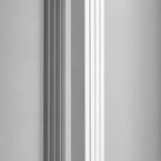 Sapho LETIZIA fürdőszobai radiátor, 190x1800 mm, 604 W, matt fehér (IR247W)