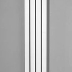 Sapho LETIZIA fürdőszobai radiátor, 190x1800 mm, 604 W, matt fehér (IR247W)