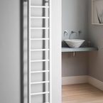 Sapho DINA fürdőszobai radiátor, 300x1380 mm, 278 W, fehér (IR363W)