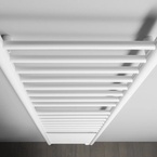 Sapho DINA fürdőszobai radiátor, 400x1560 mm, 477 W, fehér (IR364W)