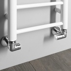Sapho DINA fürdőszobai radiátor, 300x1740 mm, 335 W, fehér (IR366W)