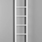 Sapho DINA fürdőszobai radiátor, 250x1680 mm, 282 W, fehér (IR377TW)
