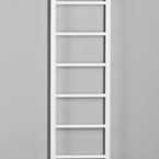 Sapho DINA fürdőszobai radiátor, 350x1680 mm, 334 W, fehér (IR378TW)
