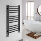 Sapho METRO fürdőszobai radiátor, 450x890 mm, 266 W, matt fekete (IR400TB)