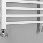 Sapho METRO fürdőszobai radiátor, 450x890 mm, 266 W, fehér (IR400T)
