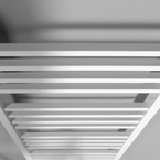Sapho METRO fürdőszobai radiátor, 500x1200 mm, 386 W, fehér (IR410T)