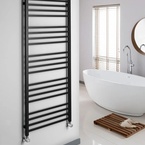 Sapho METRO fürdőszobai radiátor, 600x1510 mm, 557 W, matt fekete (IR420TB)