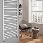 Sapho METRO fürdőszobai radiátor, 600x1510 mm, 557 W, fehér (IR420T)
