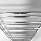 Sapho METRO DOS fürdőszobai radiátor, 550x1430 mm, 476 W, króm (IR430R)