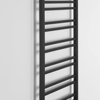 Sapho METRO DOS fürdőszobai radiátor, 550x1430 mm, 476 W, matt fekete (IR430TB)