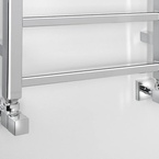 Sapho METRO LIGHT fürdőszobai radiátor, 400x1140 mm, 247 W, króm (IR445R)
