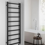 Sapho METRO LIGHT fürdőszobai radiátor, 400x1140 mm, 247 W, matt fekete (IR445TB)