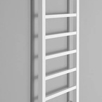 Sapho METRO LIGHT fürdőszobai radiátor, 400x1140 mm, 247 W, fehér (IR445T)