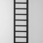 Sapho METRO LIGHT fürdőszobai radiátor, 300x1500 mm, 276 W, matt fekete (IR446TB)