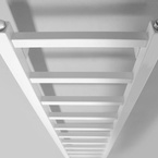 Sapho METRO LIGHT fürdőszobai radiátor, 300x1500 mm, 276 W, fehér (IR446T)