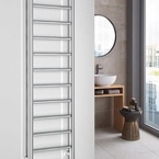Sapho METRO LIGHT fürdőszobai radiátor, 400x1500 mm, 323 W, króm (IR447R)