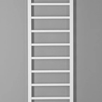 Sapho METRO LIGHT fürdőszobai radiátor, 400x1500 mm, 323 W, fehér (IR447T)