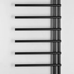 Sapho JUSTINA fürdőszobai radiátor, 500x1246 mm, 340 W, matt fekete (IR546B)