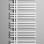 Sapho SOPHINA fürdőszobai radiátor, 600x1215 mm, 623 W, matt fehér (IR701W)
