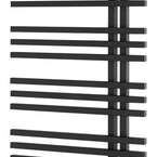 Sapho SOPHINA fürdőszobai radiátor, 600x1647 mm, 833 W, matt fekete (IR704)