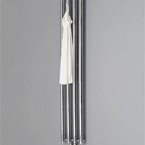 Sapho PILON fürdőszobai radiátor, 270x1800 mm, 388 W, króm (IZ120T)