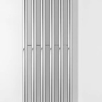 Sapho PILON fürdőszobai radiátor, 6 fogassal, 418x1800 mm, 582 W, króm (IZ130T)