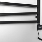 Sapho KTX elektromos termosztátos fűtőpatron, 300 W, matt fekete (KTX-B-300)