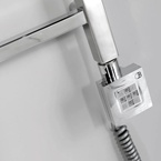 Sapho KTX elektromos termosztátos fűtőpatron, 300 W, króm (KTX-C-300)