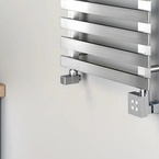 Sapho KTX WALL elektromos termosztátos fűtőpatron, 400 W, króm (KTX-CW-400)