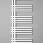 Sapho NYMPHA fürdőszobai radiátor, 500x1250 mm, 518 W, matt fehér (LLN125W)